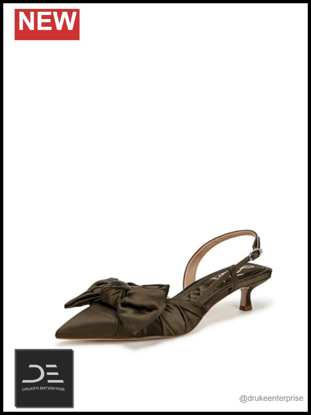 Sam Edelman Treena Slingback Kitten Heels - Women's Pointed Toe Pumps